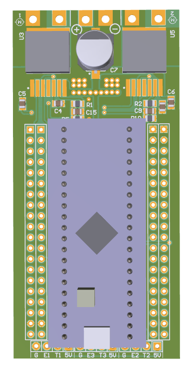PUCPR迷你Stm32BTN屏蔽板
