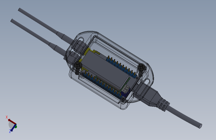 RAK811 LoRa追踪器带外壳