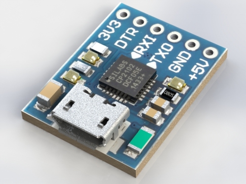 Silab CP2102 板 USB-TTL