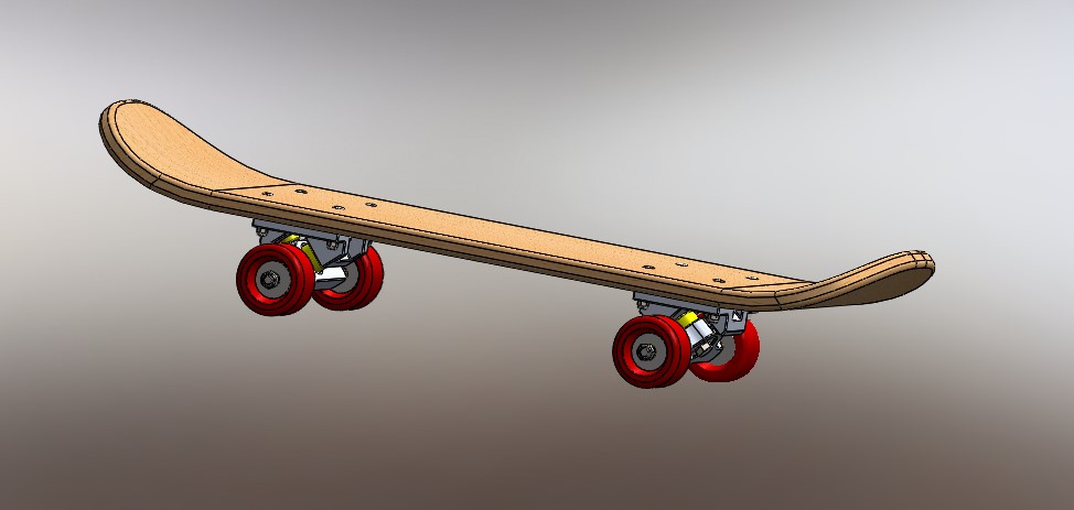 Solidworks有限元法与工程评论 - 快速分析 - 滑板 #27