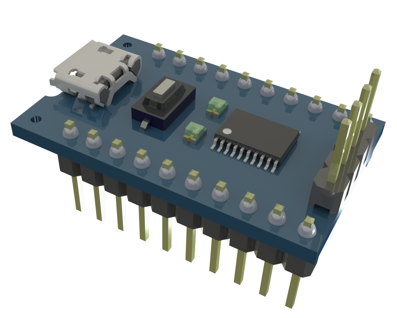 STM8S103F3P6 开发板