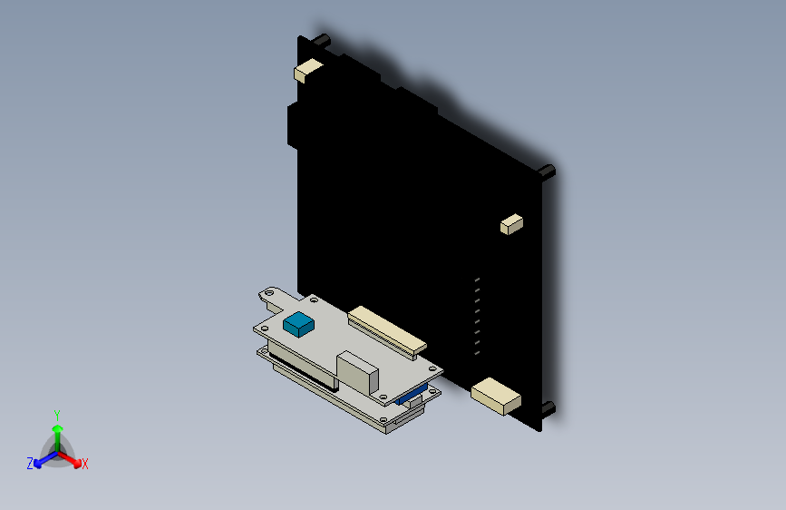 Ubitx 机箱_电路板组件