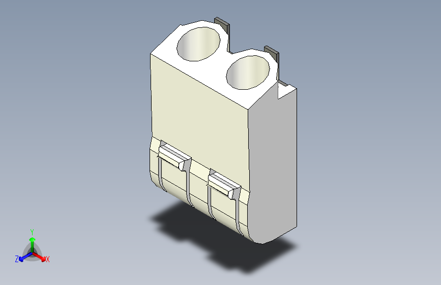 Wago 2060-型2极表面安装线到板连接器