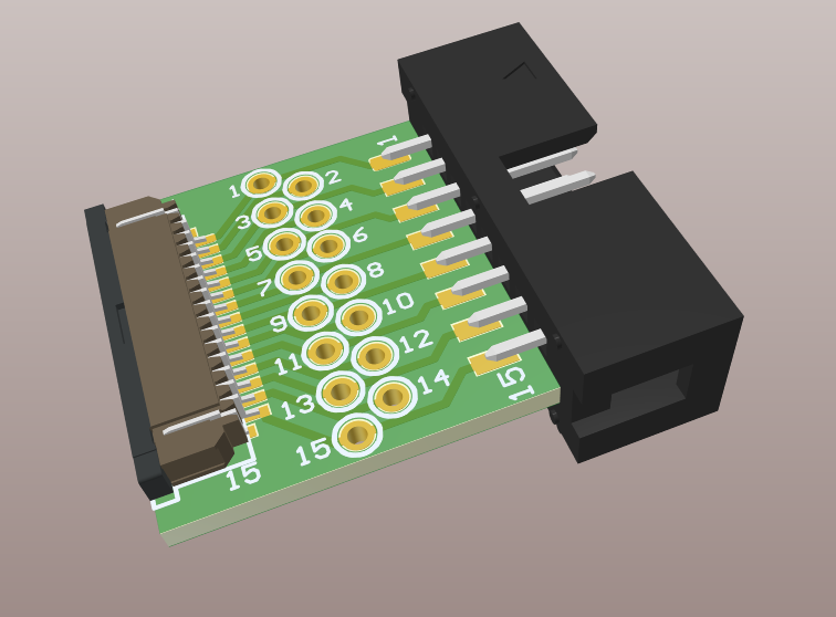 ZIF15 转盒式接头适配器