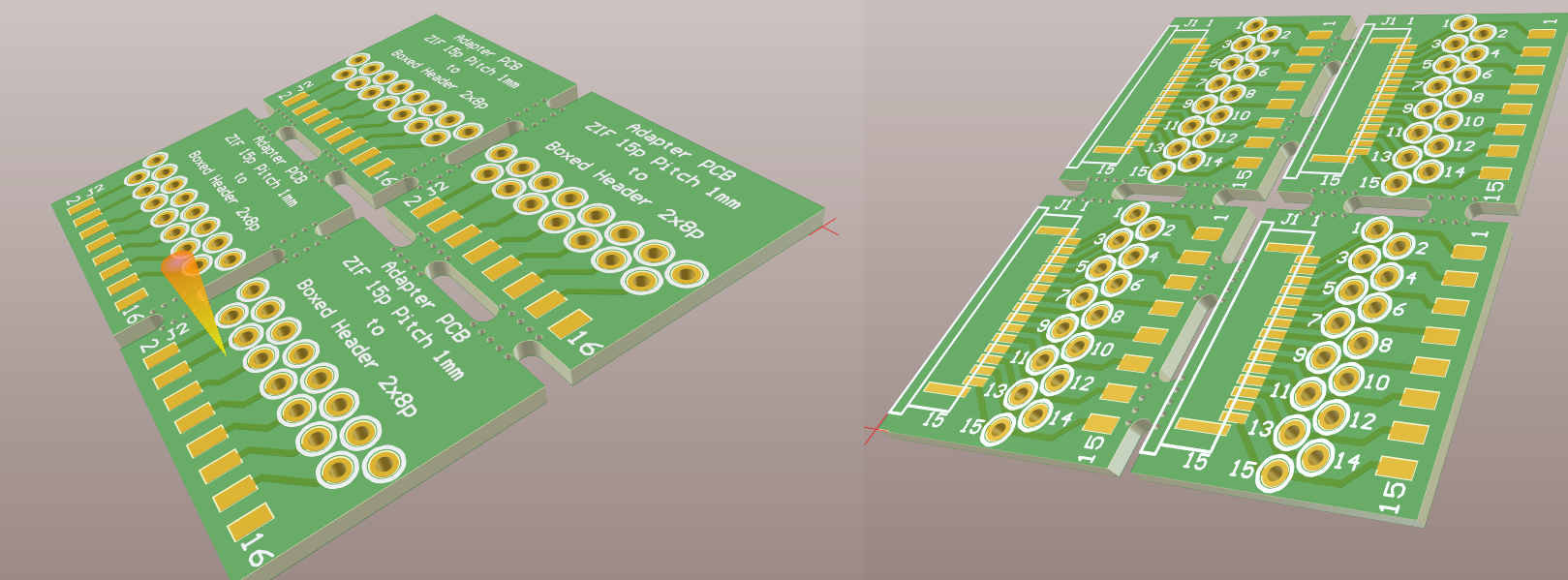 ZIF15 转盒式接头适配器