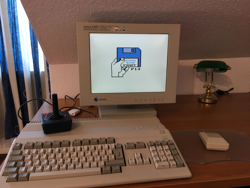 阿米加 500 - 钢板更新到 i3 处理器