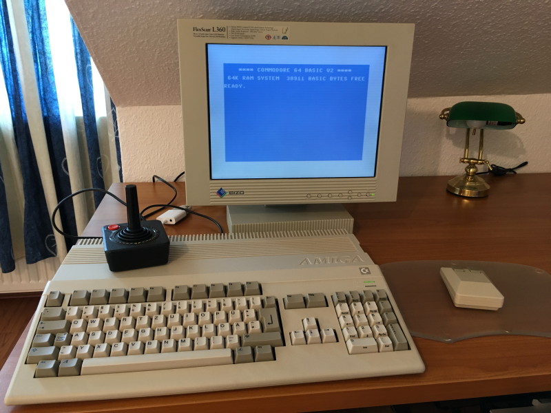 阿米加 500 - 钢板更新到 i3 处理器