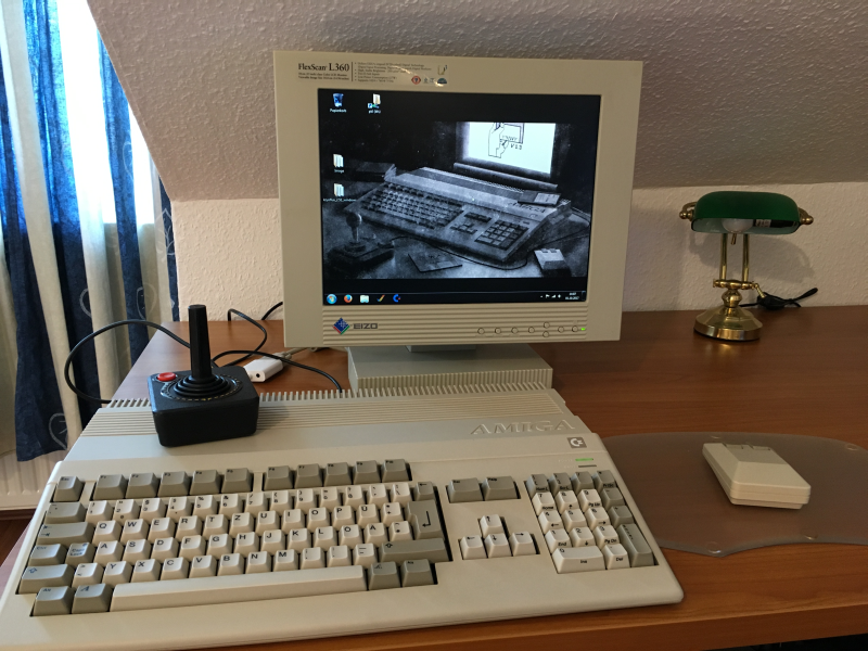 阿米加 500 - 钢板更新到 i3 处理器