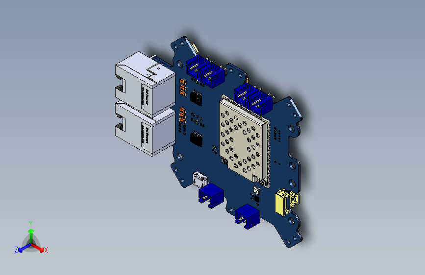 带通信板的电源