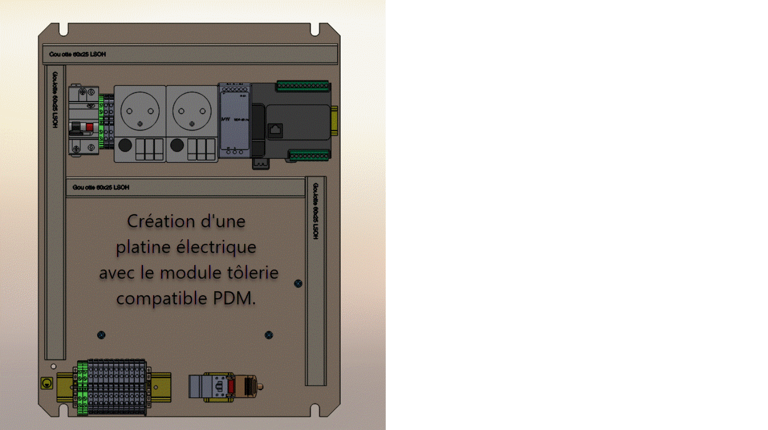 电气板 - 电气板 (SolidWoks 工作方法)