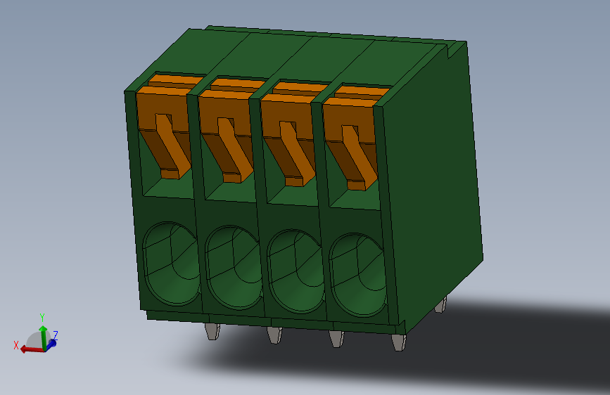凤凰2和4位置连接器