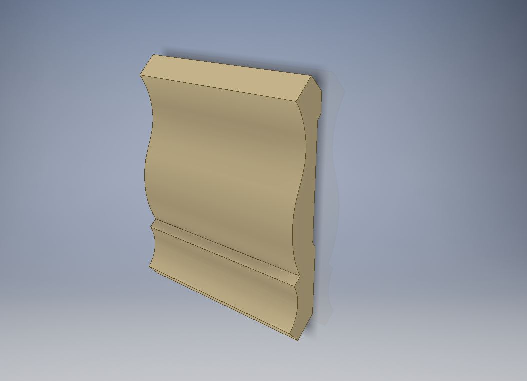 皇冠造型装饰角护板