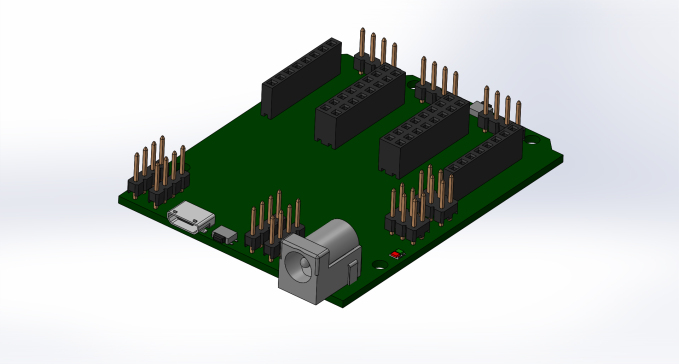 简化的DEVIA控制板