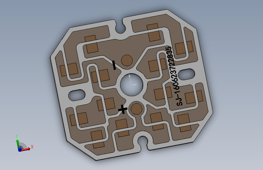 铝基板LED灯泡7W