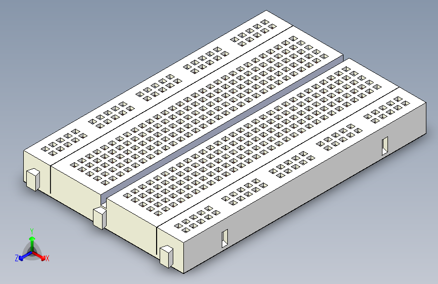 面包板 8.5 x 5.5 厘米