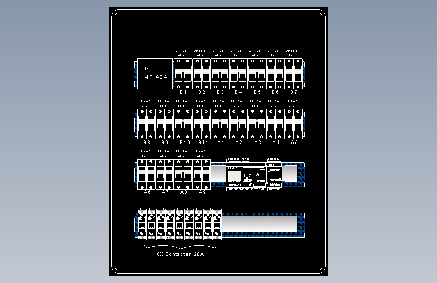 配电箱，工业机架