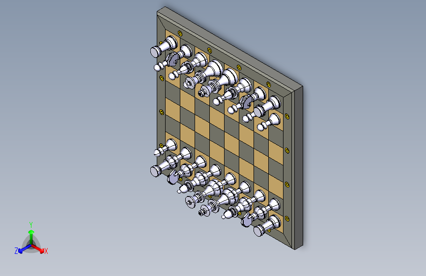 棋盘 _ 作者：塞巴斯蒂安·阿吉雷兰