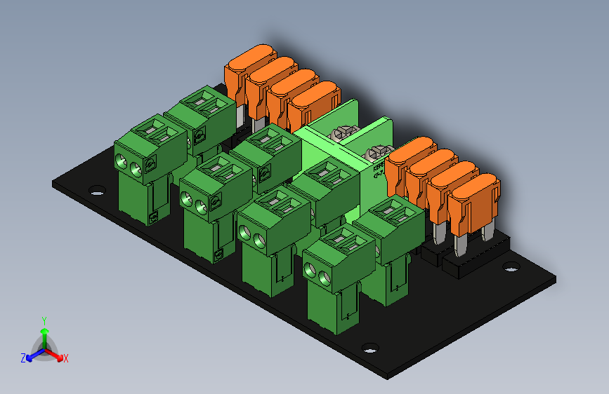 融合电力配电板 Distro-8 来自 Jboards