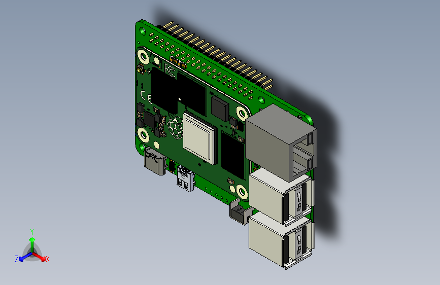 树莓派 CM4 _ CatsPi HAT 翻转版