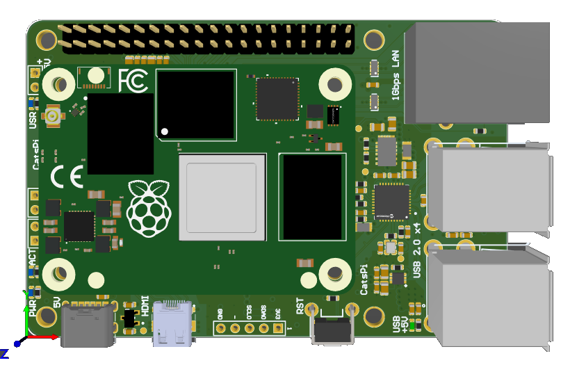 树莓派 CM4 _ CatsPi 开发套件