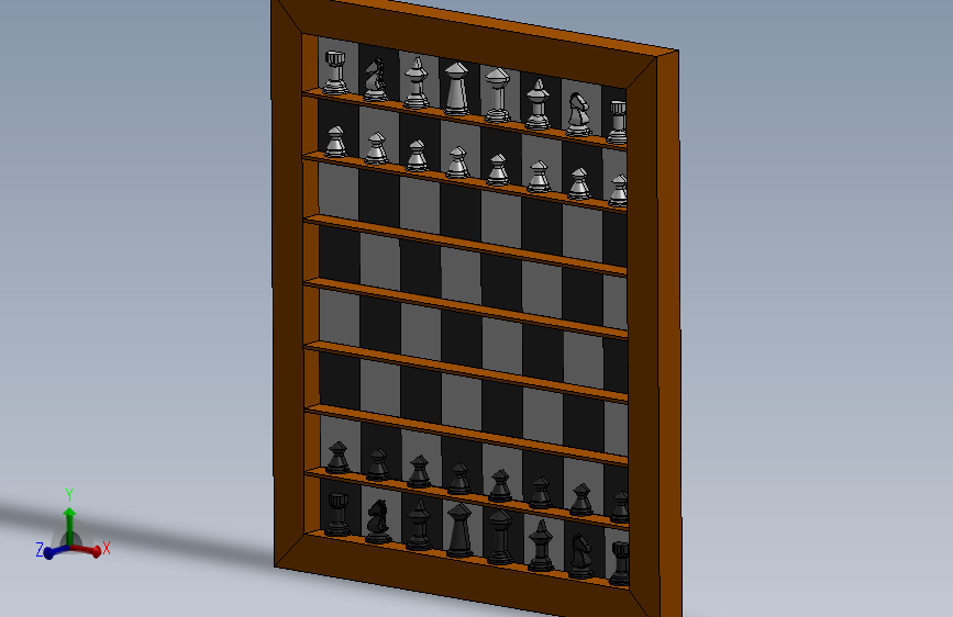 竖棋棋盘