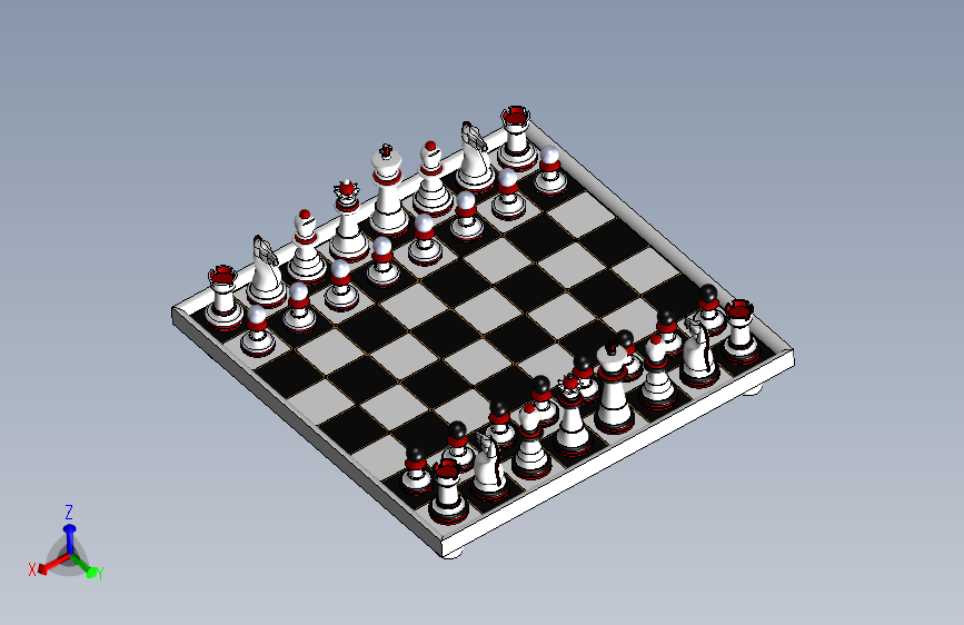 水晶国际象棋棋盘