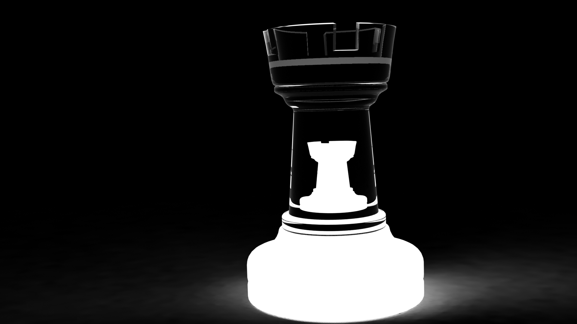 水晶国际象棋棋盘