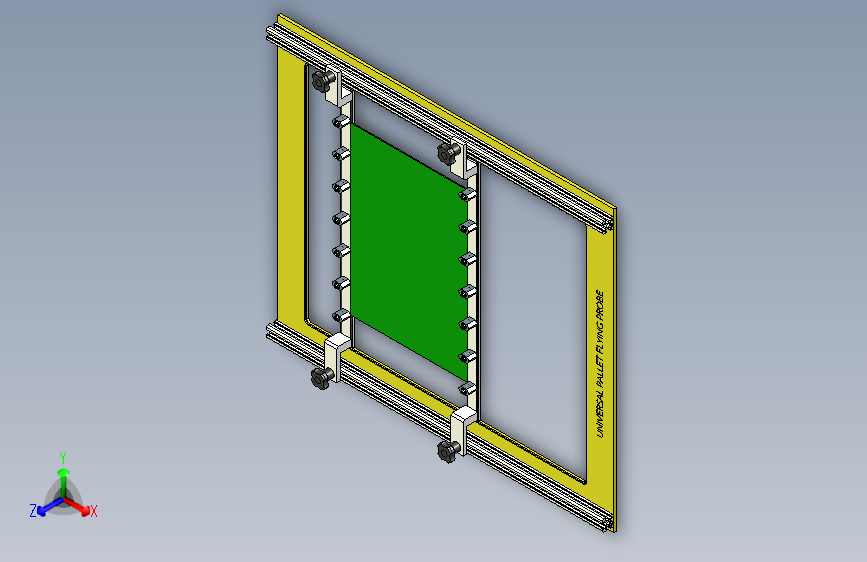 通用托盘飞行探针测试治具