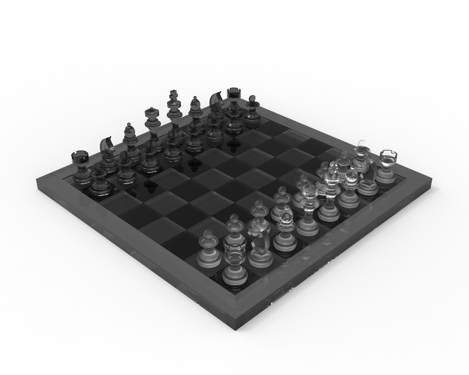现代棋盘