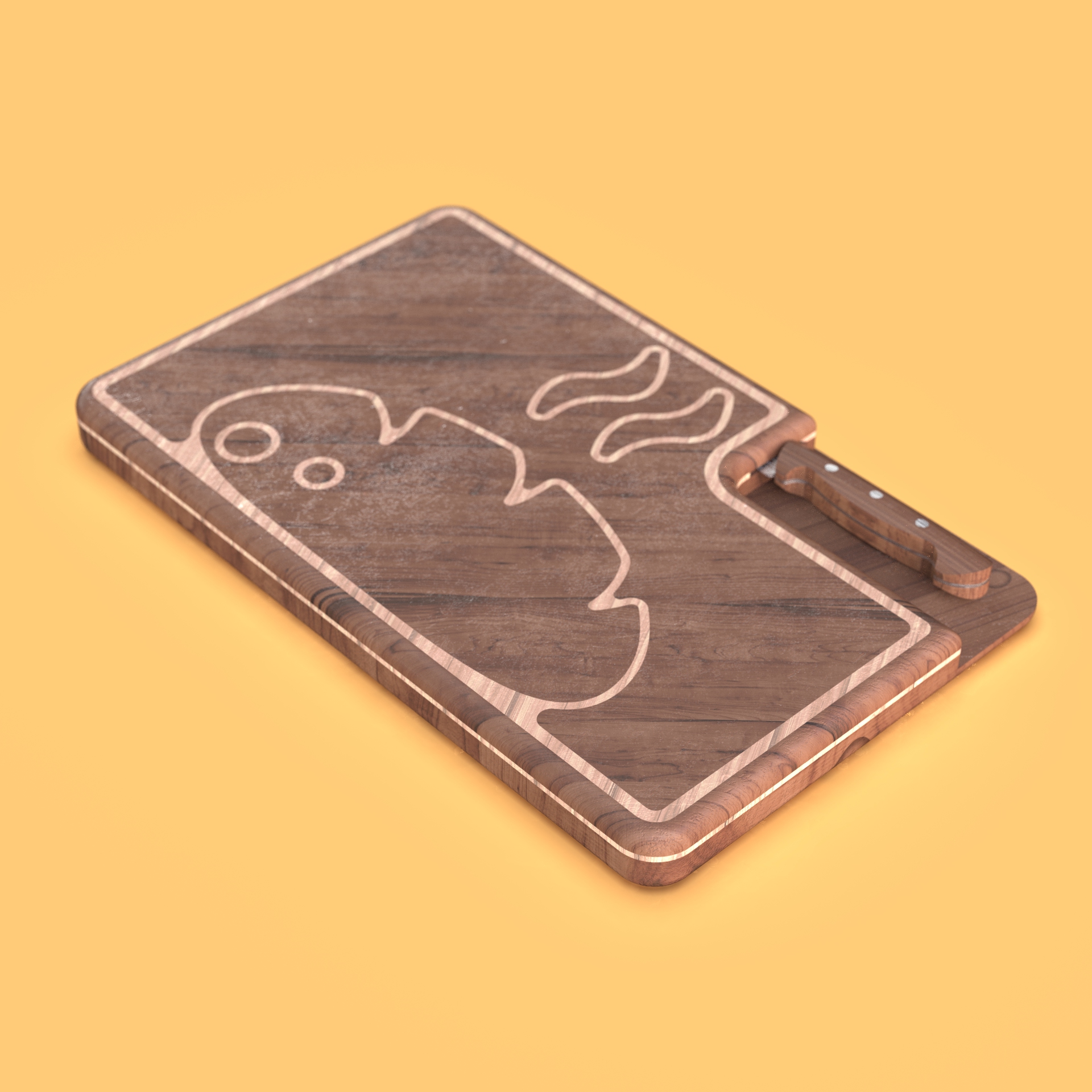 镶嵌 cutting board
