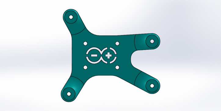 易于打印的Arduino支架