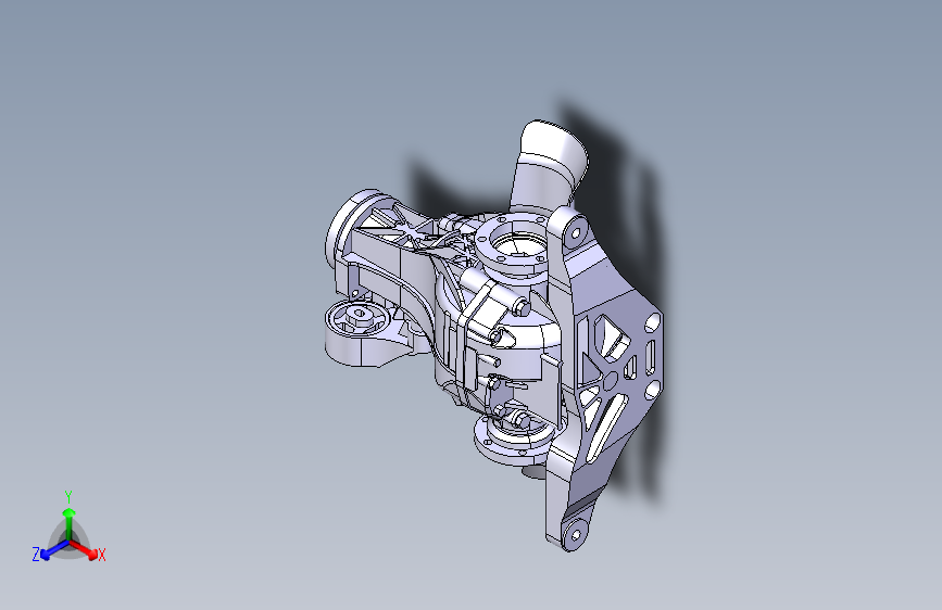 奥迪-A6L-底盘-050204 - Rear Driver Unit