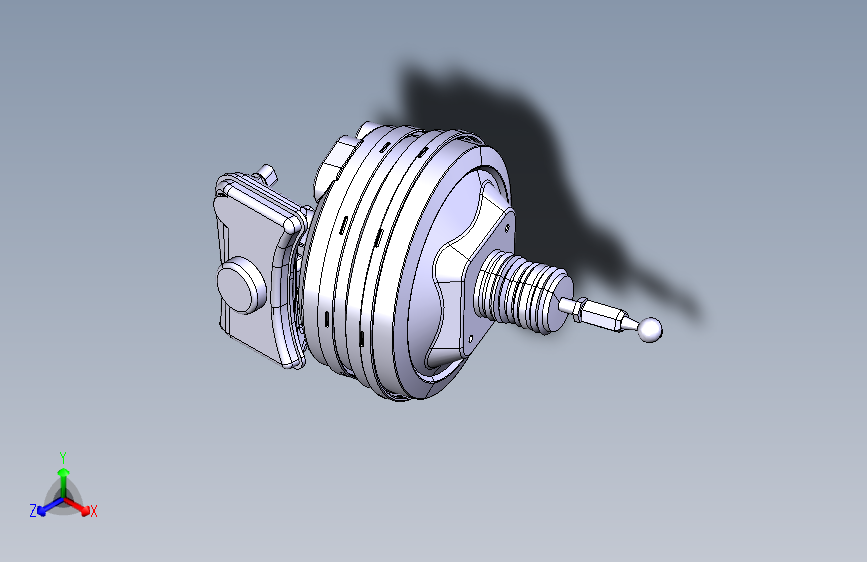 奥迪-A6L-底盘-060701 - Vacuum Booster
