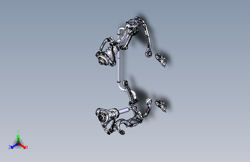 奥迪-A6L-底盘-040100 - Front Suspension