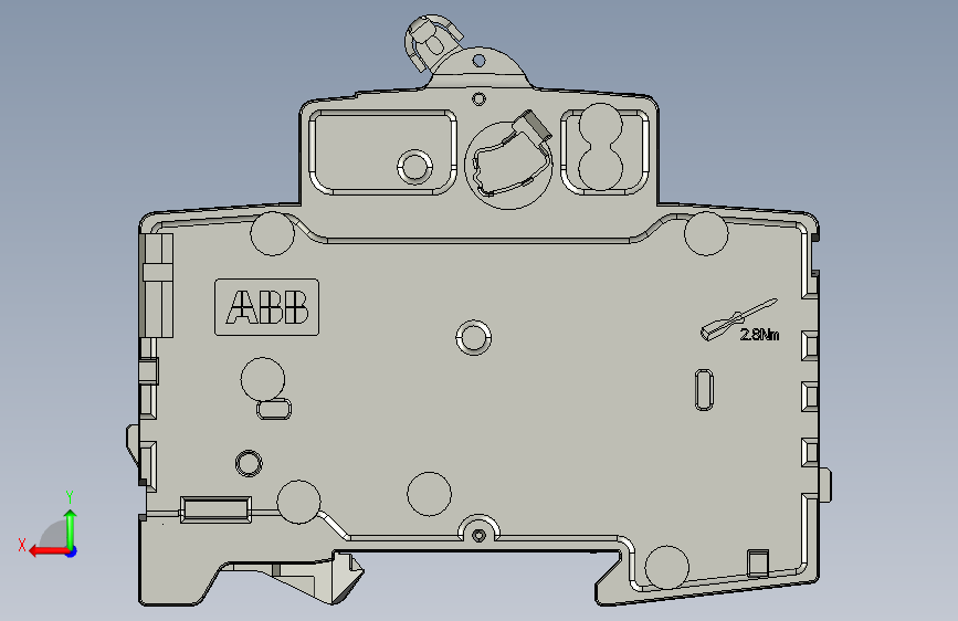 S203-C1-dtk 背面视图