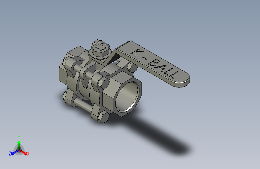 DN25三段式球阀-dtk