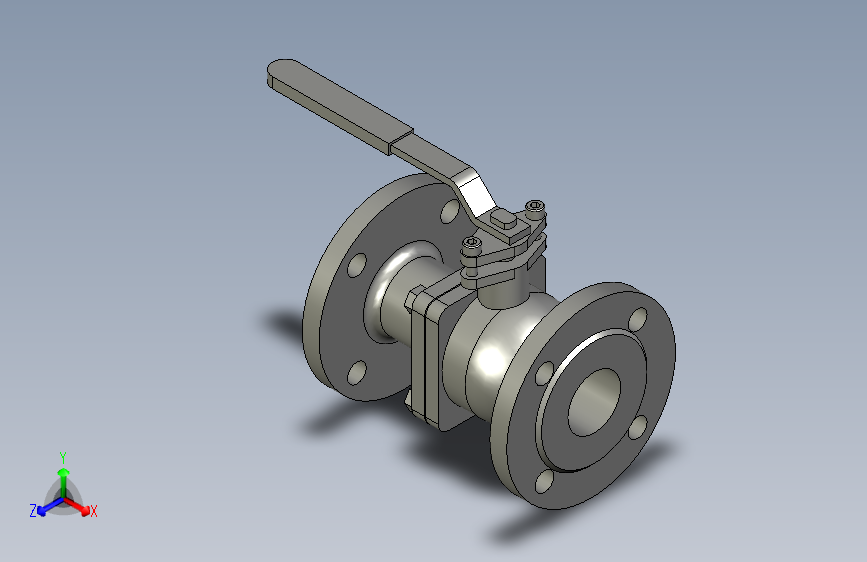 DN50铸钢球阀-dtk