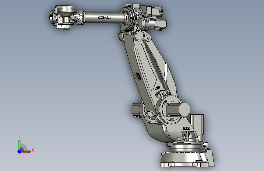 SMART-5 NJ-220-2.7 (3D-STEP)1 正面视图