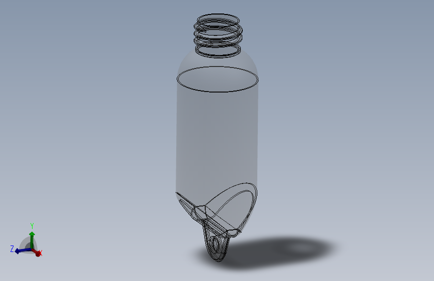 2盎司消毒凝胶吊瓶