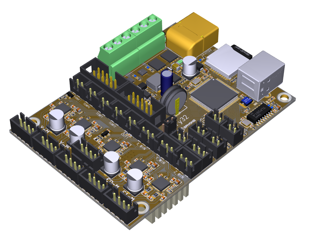 Ery32 3D控制器板