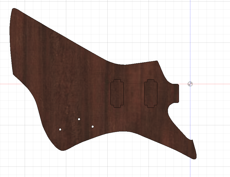 esp詹姆斯·赫菲尔德蛇形吉他琴身1.1