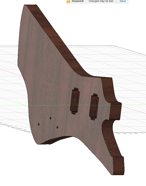 esp詹姆斯·赫菲尔德蛇形吉他琴身1.1