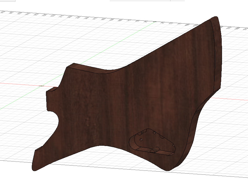 esp詹姆斯·赫菲尔德蛇形吉他琴身1.1