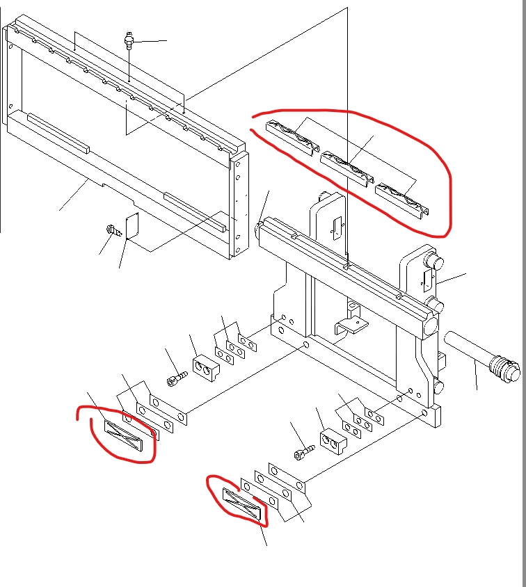 侧移条小松FG_FD 18