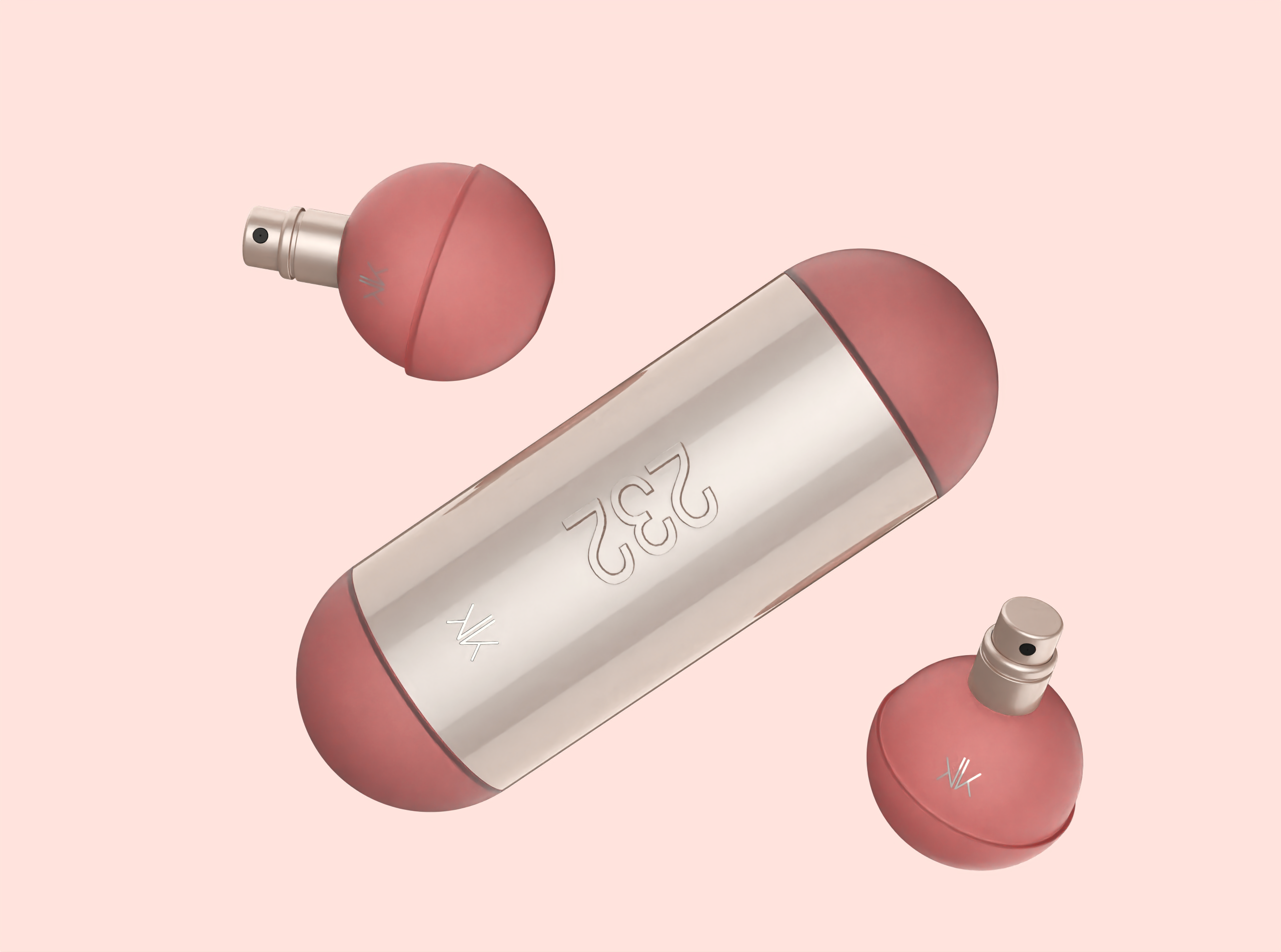 胶囊型香水喷雾瓶