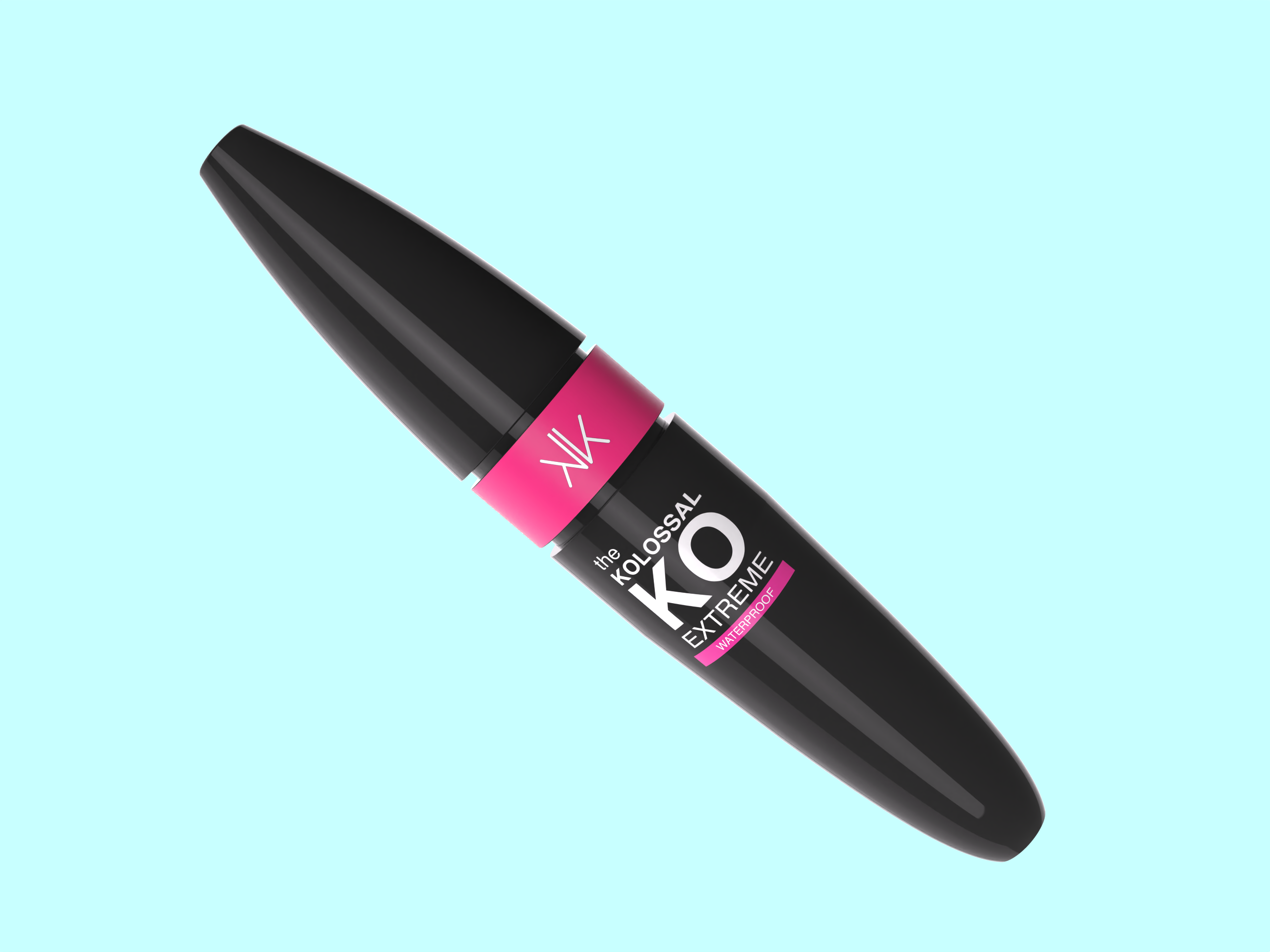 可重复使用的睫毛膏瓶塑料管