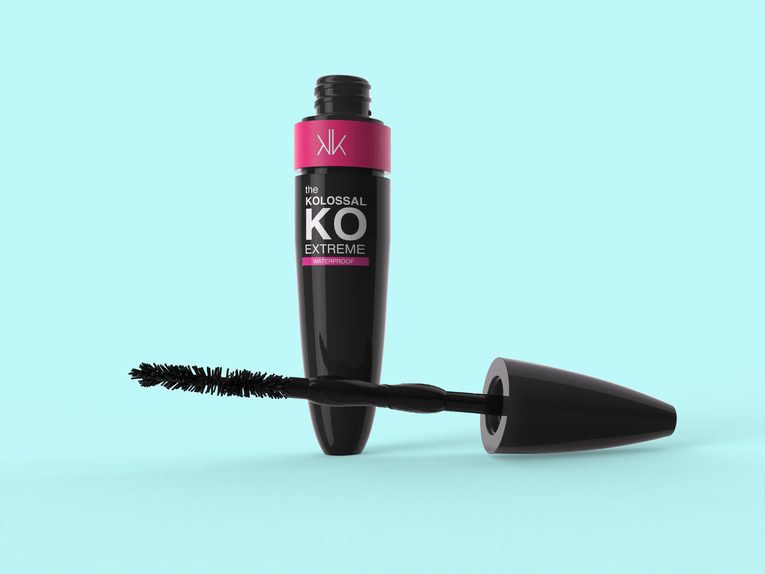 可重复使用的睫毛膏瓶塑料管