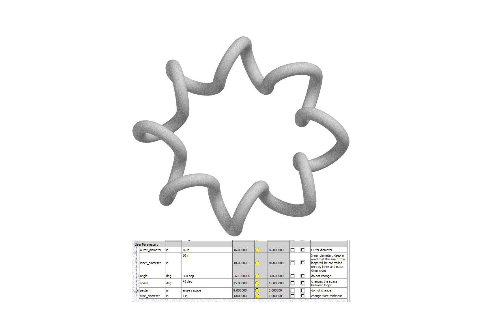 连续弹簧参数驱动