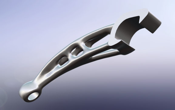 拓扑优化开瓶器