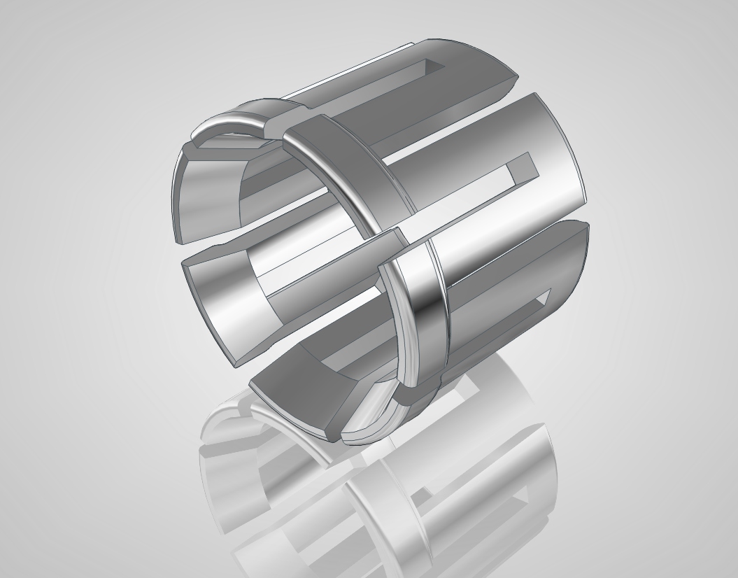 转动止动器2底部支架外壳